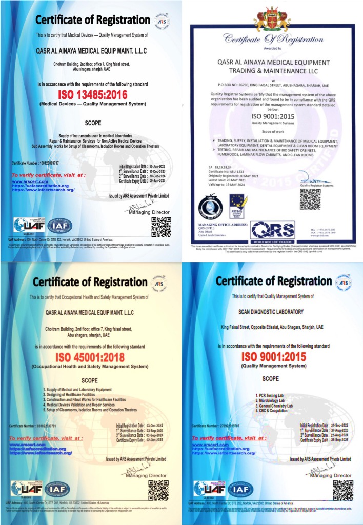 Official Certificates